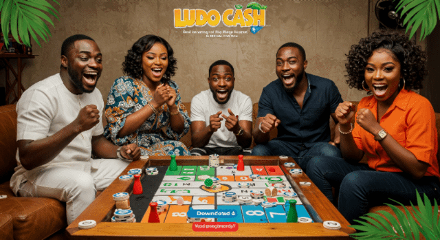 Gameplay animation of Ludo CashOut